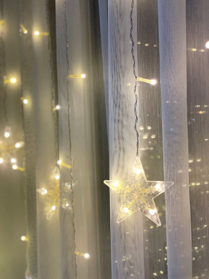 ფარდა განათება ვარსკვლავები