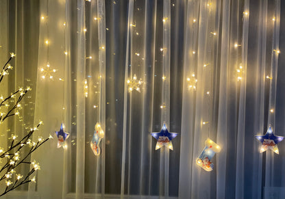 ფარდა განათება ვარსკვლავები