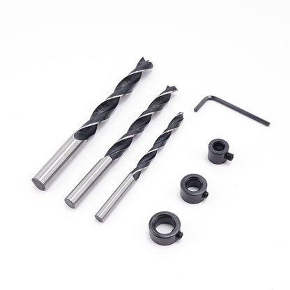 ხის სახვრეტი თავაკების ნაკრები,მიმართულების მაჩვენებლით